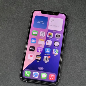 아이폰Xs 64G 실버 배터리 89%