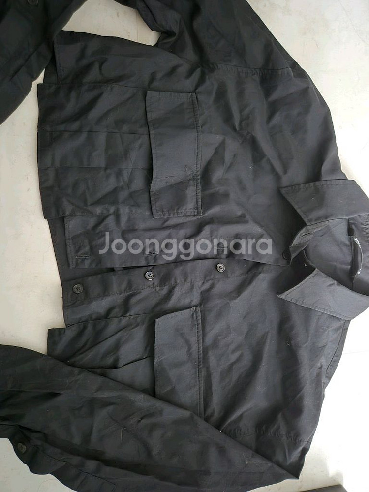 자라 크롭 셔츠--1