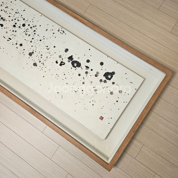 허달용 동백꽃 (동양화 미술품 그림 인테리어 대형작품)--2