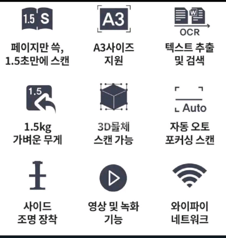 CZUR 아우라 X 프로.북스캐너.비파괴식. 책.프린트--2