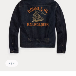 rrl 리미티드에디션 임브로이더 데님자켓(m)