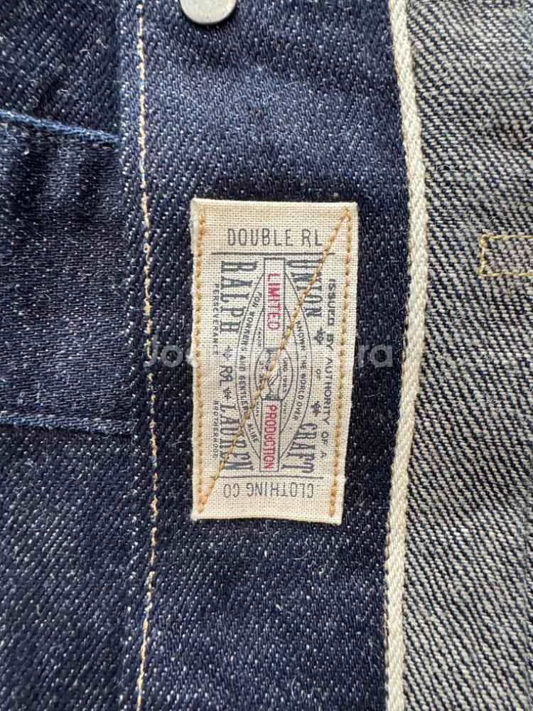 rrl 리미티드에디션 임브로이더 데님자켓(m)--6