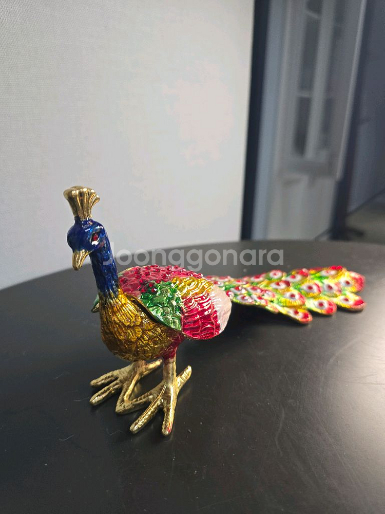 공작 보석함 (빨강)--0