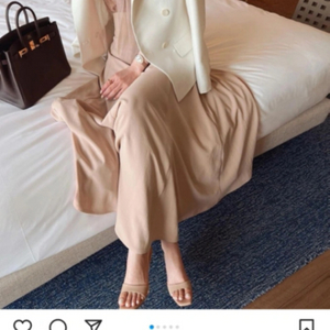 더로랑 팔라쪼 팬츠 시스루타이블라우스