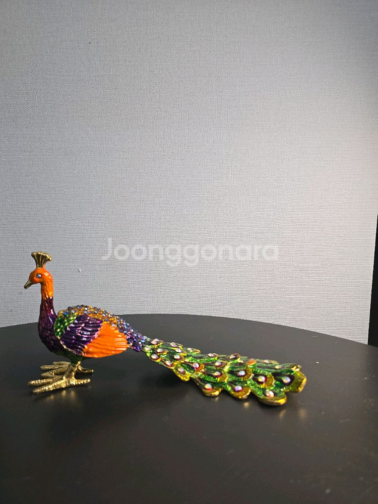 공작새 보석함(그린)--4
