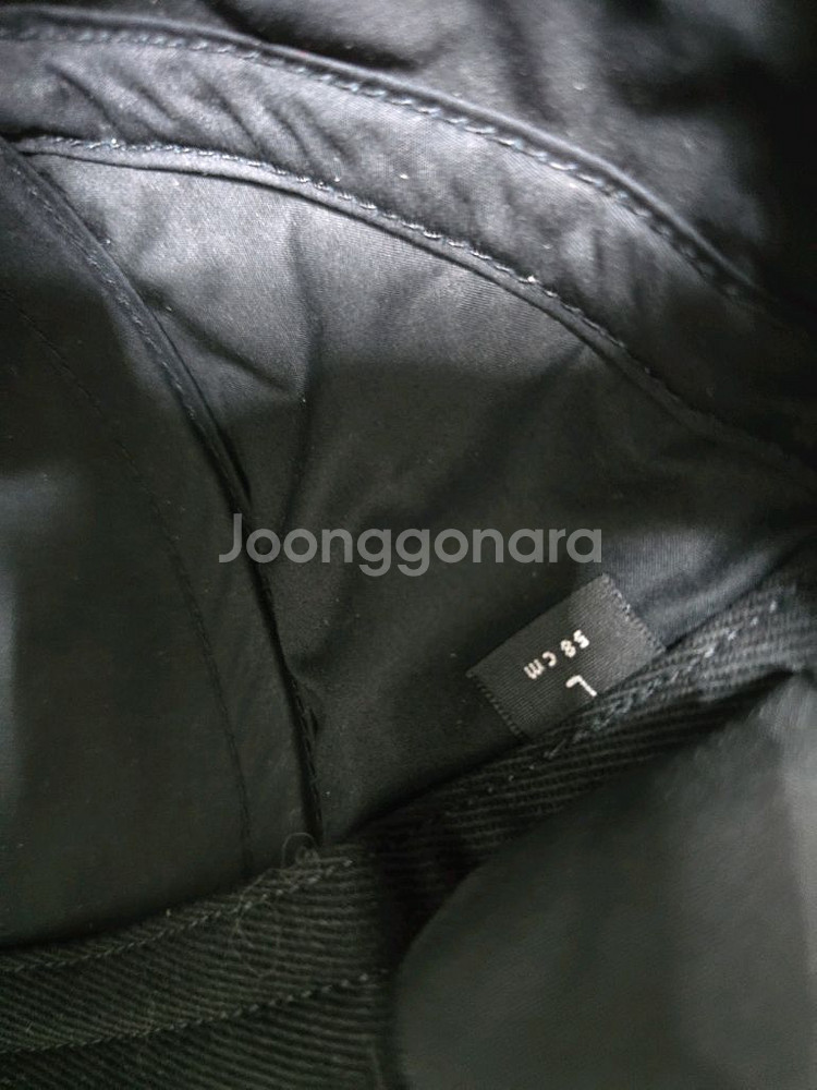 발렌시아가 모자 볼캡 59L 시착만한 새상품--6