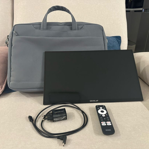 휴대용 18.5인치모니터 TV