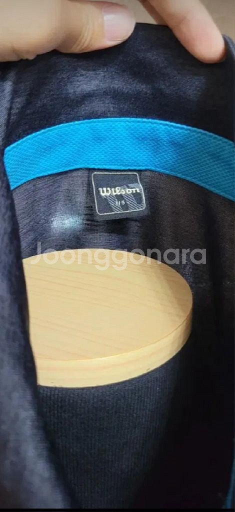 (남성115-120사이즈) WILSON 기능성 골프반팔--5