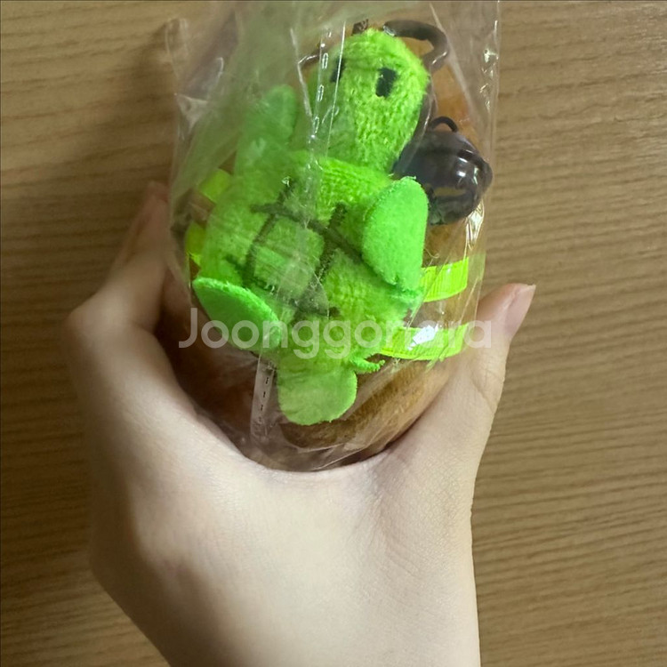 (새상품) 거북이 가방 메고있는 카피바라 키링--2