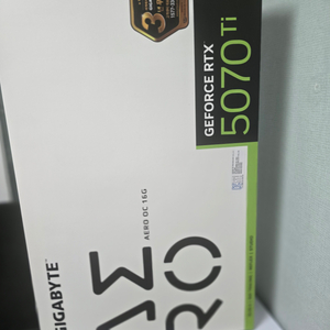 기가바이트 RTX 5070 Ti AERO OC