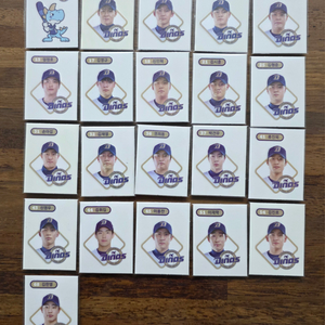 KBO NC,KT,키움 완성본 띠부씰 판매