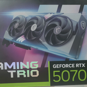 5070ti 트리오 팔거나 화이트로 카드로 교환