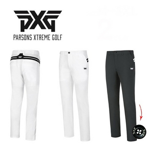 PXG 골프 남성 골프웨어 투어핏 밴딩 자수로고 팬츠