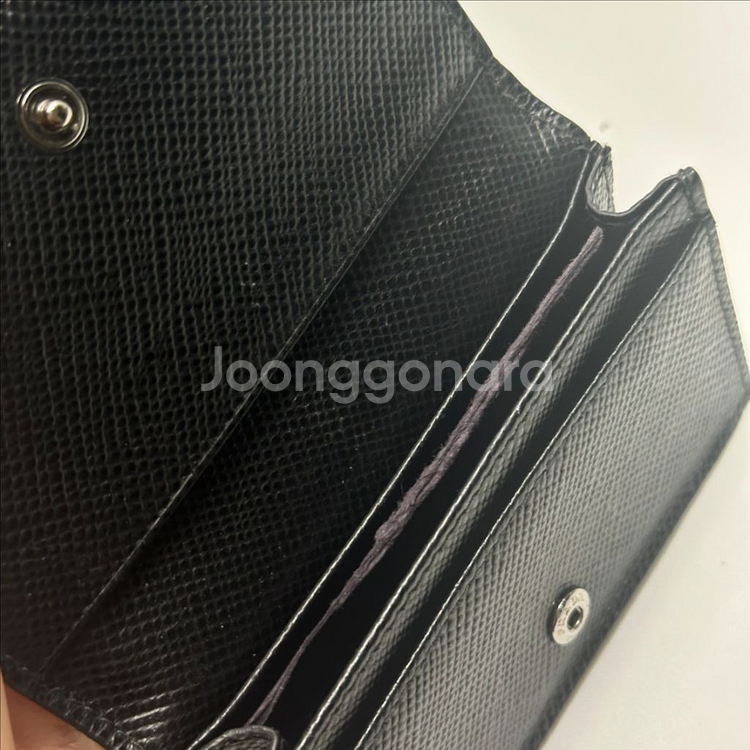 (정품)프라다 사피아노 레더 카드지갑--7