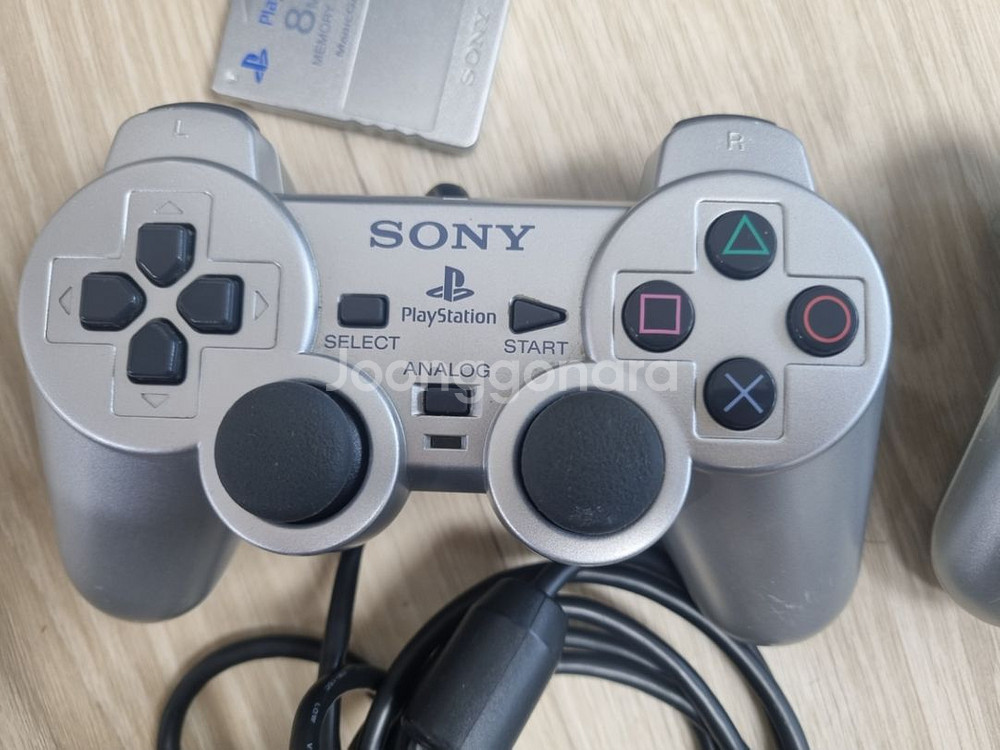 풀박스 PS2 실버 5만번대 패드2개+씨디1장--2