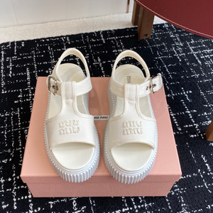 MIU MIU 2025 S/S 모노그램 샌들