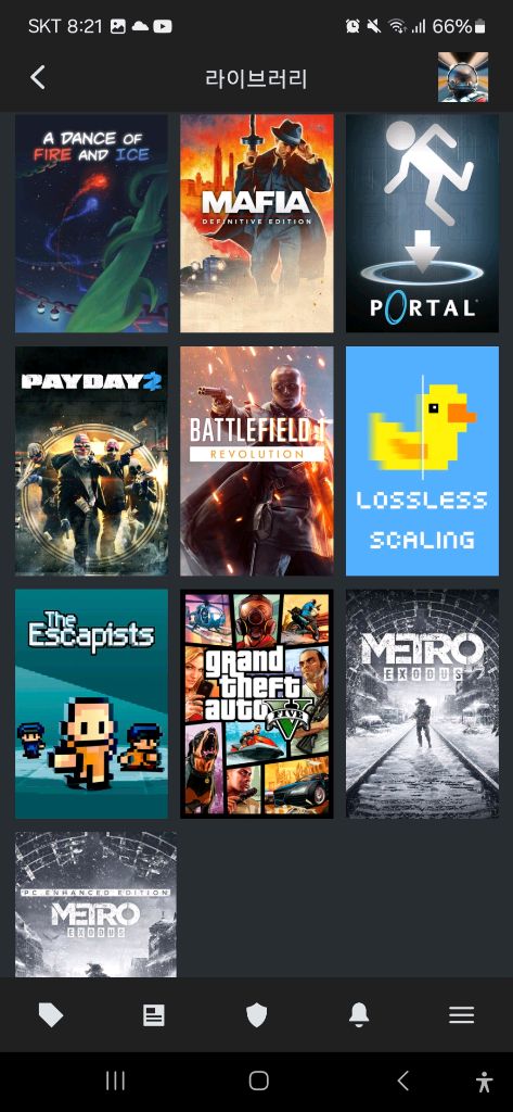 스팀덱 lcd 256기가+128기가+스팀 게임--5