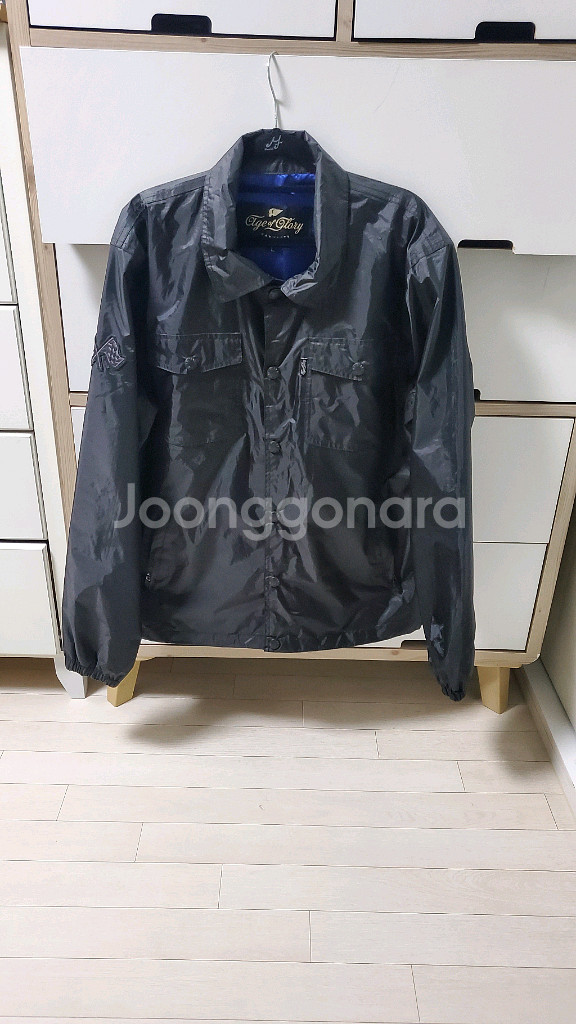 [L]에이지오브글로리-로우디 코치자켓,점퍼(블랙)--1