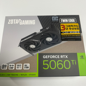 조택 지포스RTX5060ti 팝니다.
