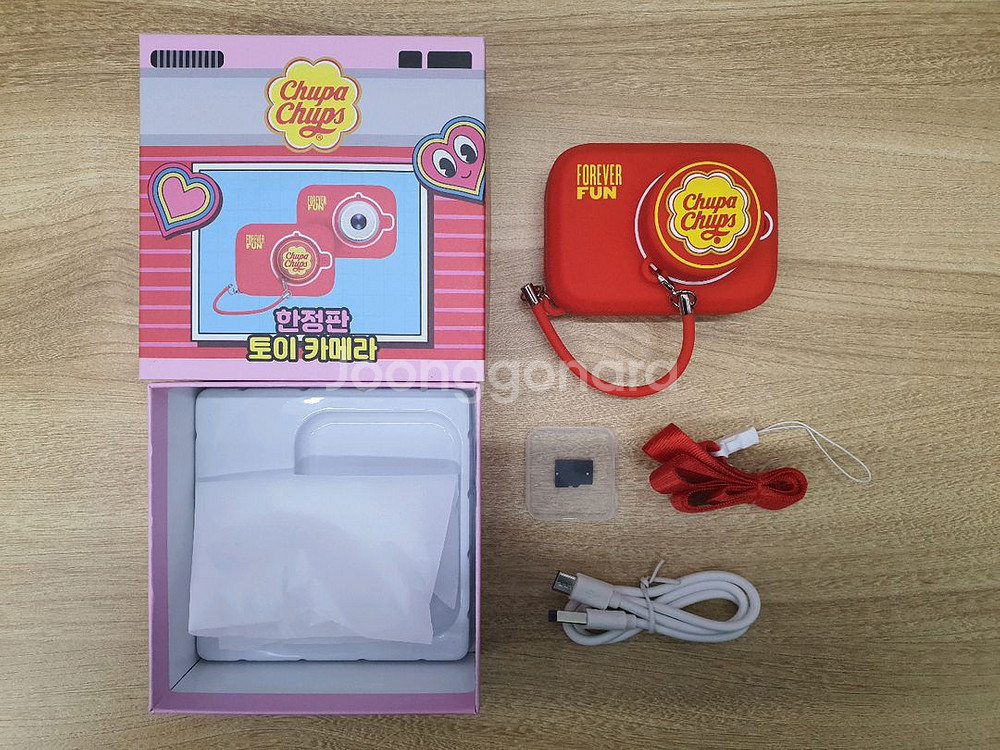 츄파춥스 토이 카메라 한정판 새상품--0