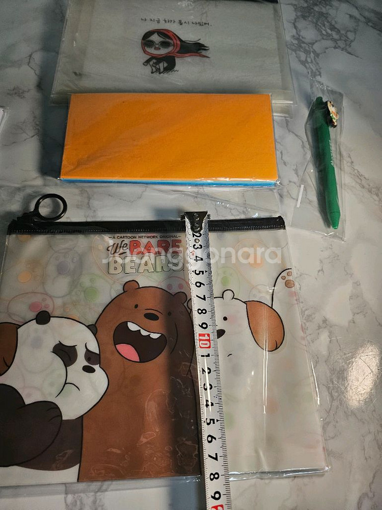 새상품-토크패드+토더 마우스패드+투명파우지3개+노홍철--2