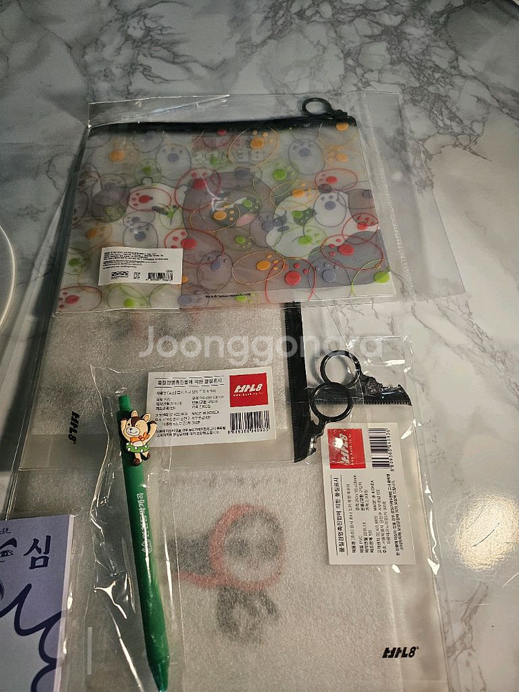새상품-토크패드+토더 마우스패드+투명파우지3개+노홍철--6