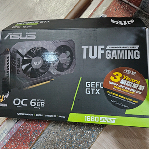 모델명:TUF-GTX1660S-O6G-GAMING