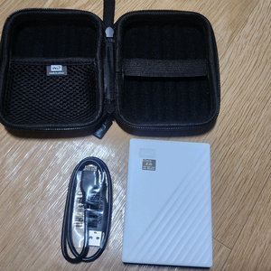 WD My Passport 5TB 외장하드 화이트