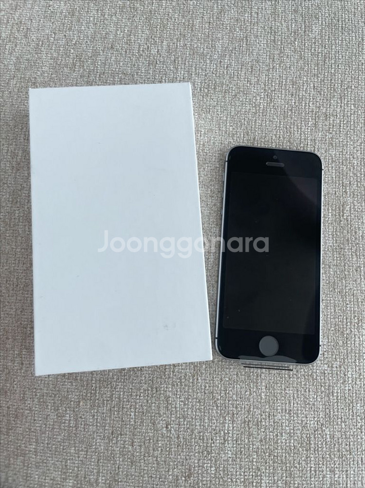 리퍼미사용) 아이폰 se1 32기가 스페이스그레이--1