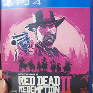 ps4 레드 데드 리뎀션2 표지 색바램