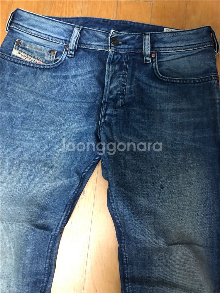 디젤 자탄 빈티지 워싱 데님팬츠 청바지 30--2