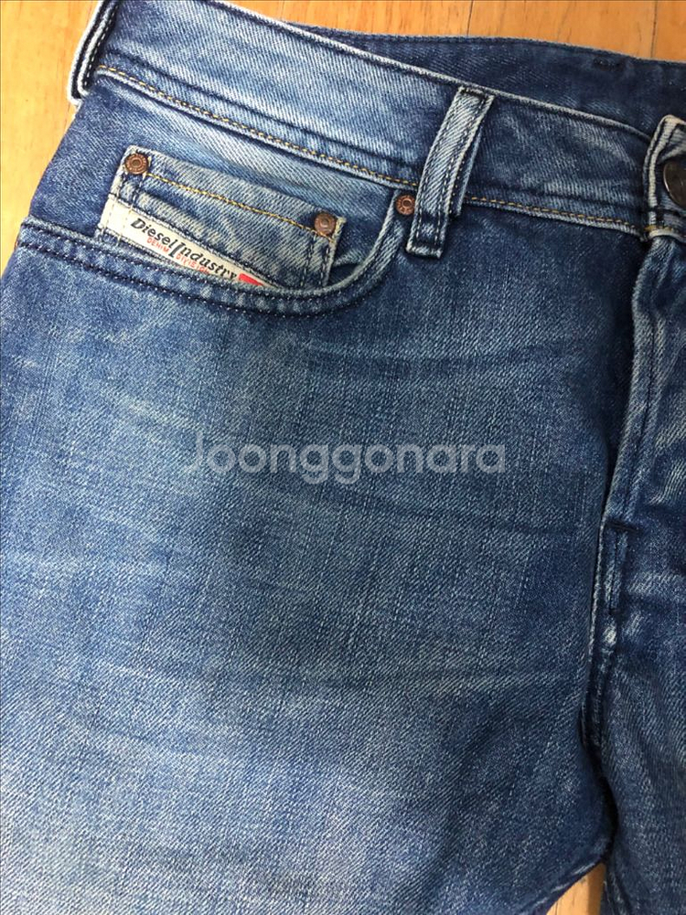 디젤 자탄 빈티지 워싱 데님팬츠 청바지 30--3