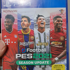 ps4 위닝2021 표지 얼룩조금 있음 사진 참조