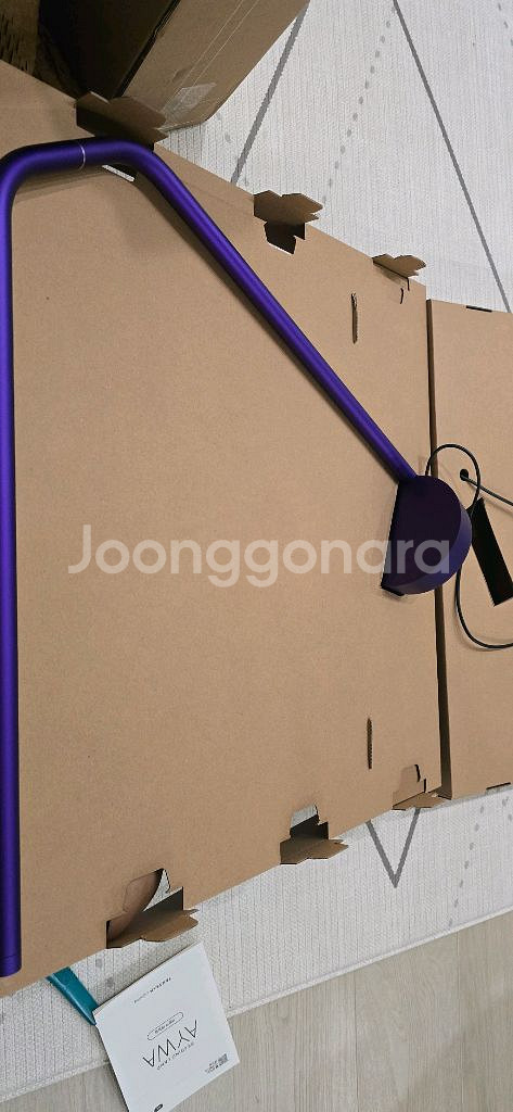 TANGRAM AYWA 독서등 버이올렛색상 새상품--2