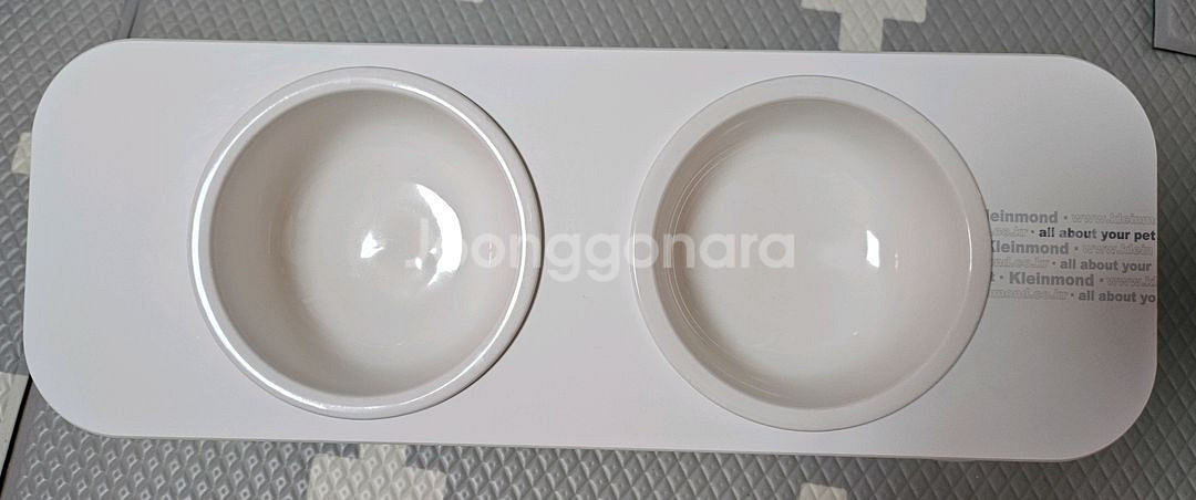 클레이몽드2구 강아지식탁12cm 팔아요--0