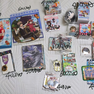 은혼 굿즈 판매합니다(금액 사진 참조)