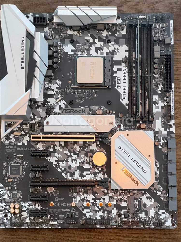 AMD 라이젠 5600 + B450 스틸레전드 m.2--0