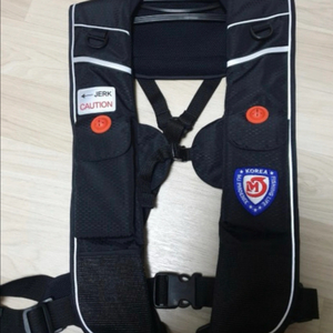 (새상품)자동팽창식 구명조끼 <komsa인증>