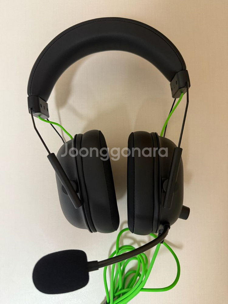 레이저 블랙샤크 v2 X USB 헤드셋 (1회 착용)--0