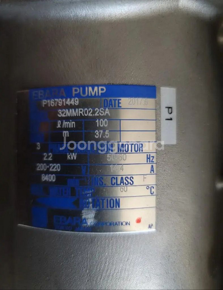ebara 32mmro 2.2s 울트라 퓨어 워터 펌프--3