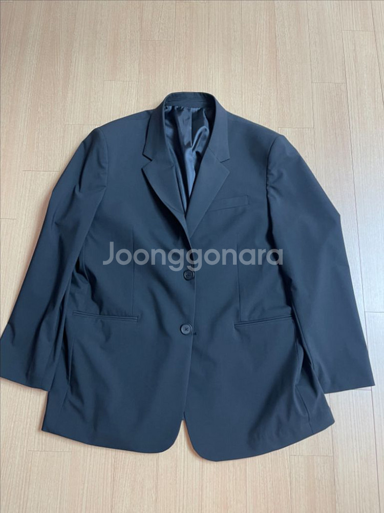무신사스탠다드 쿨탠다드 오버사이즈 블레이저 블랙 2XL--1