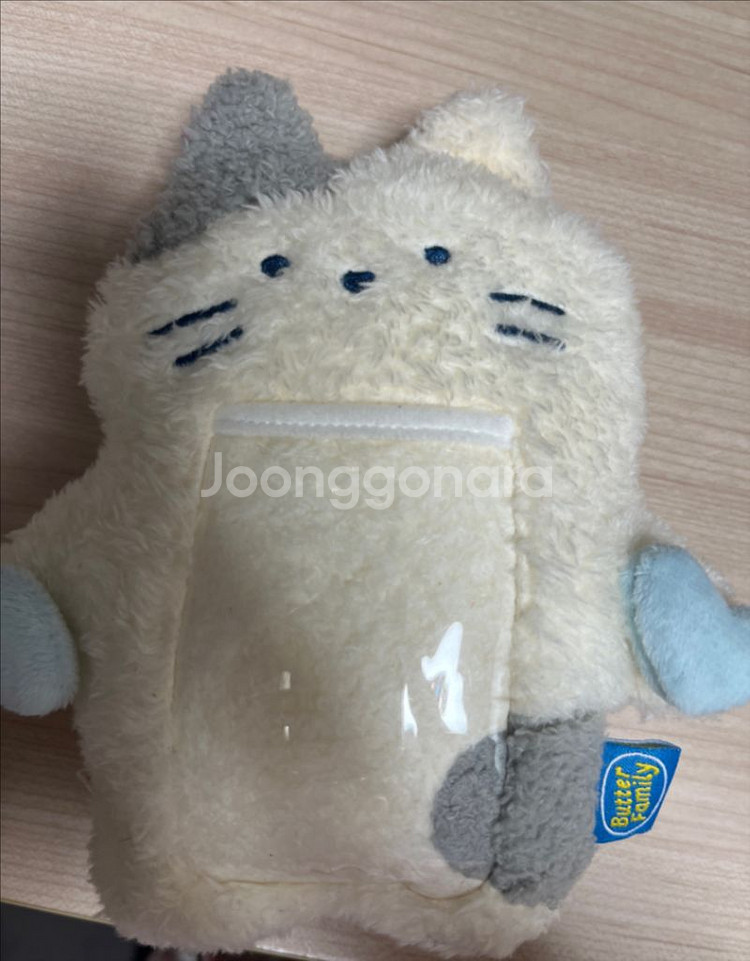버터샵 하트 버터곰 인형 포토카드 홀더팝니다--1