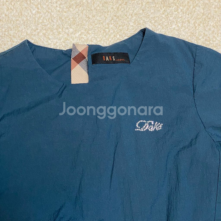(정품) 닥스 키즈 크리스피 우븐 원피스 110 5Y--1