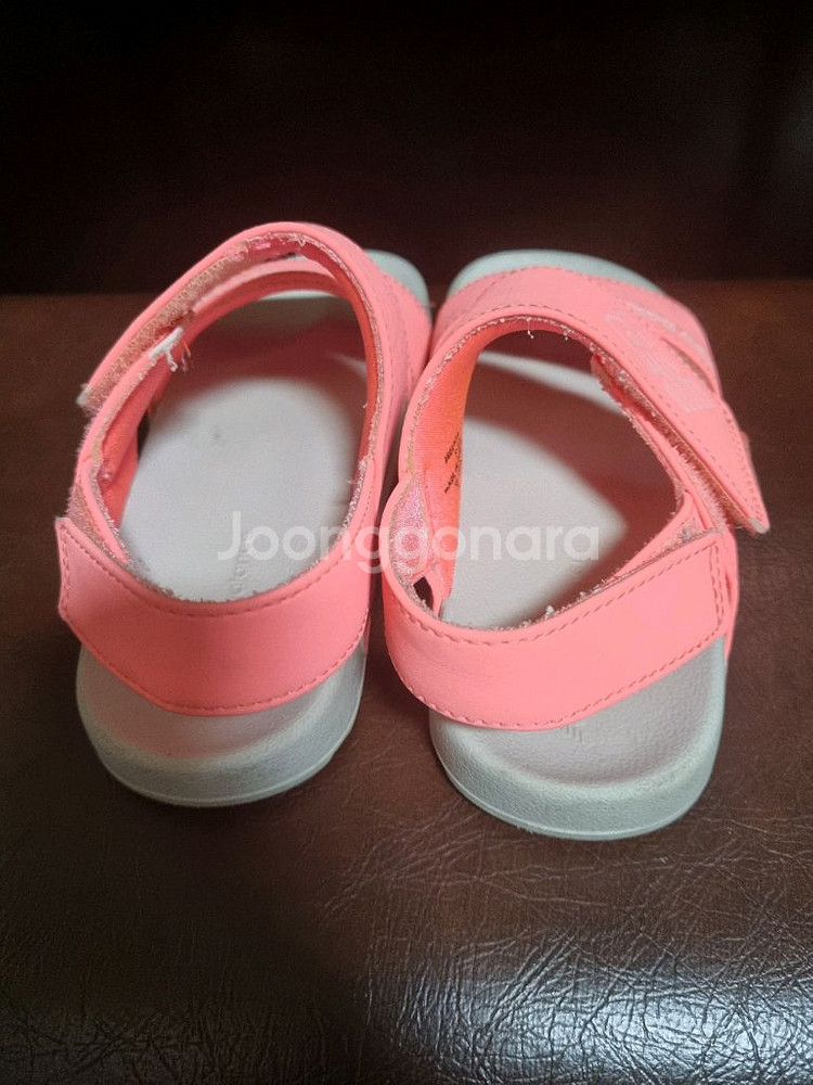 유아동 뉴발란스키즈 샌들 190mm 핑크 베이지--1