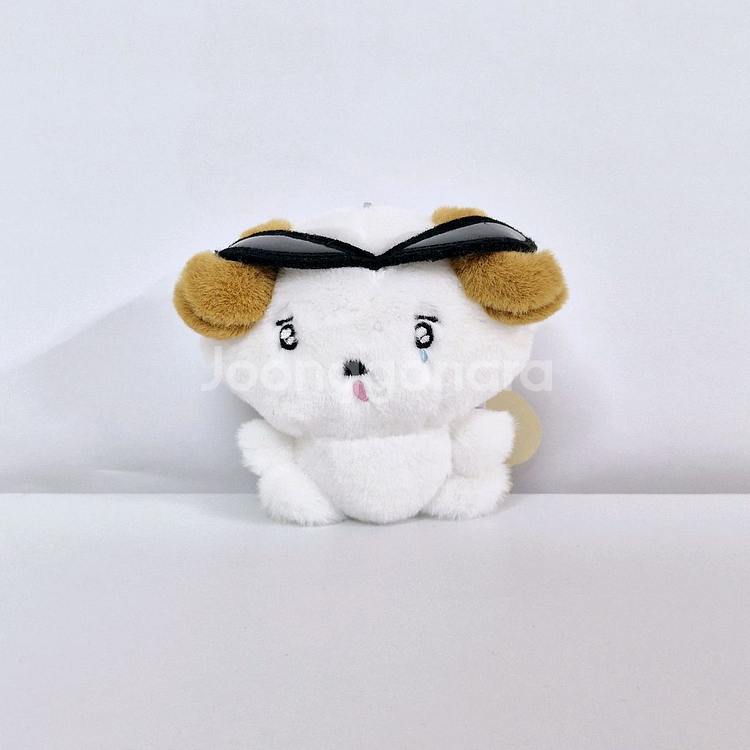 선글라스 뿌앵 강아지 인형 키링 가방고리 백참 반전--2