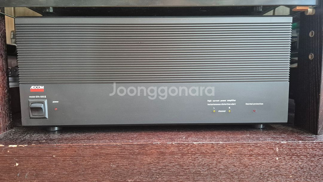애드컴 gfa 555-2 파워앰프(220v) 팝니다--0