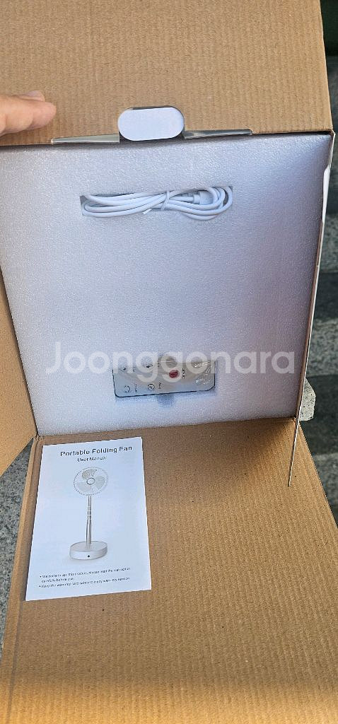 포터블 높이조절 선풍기--1