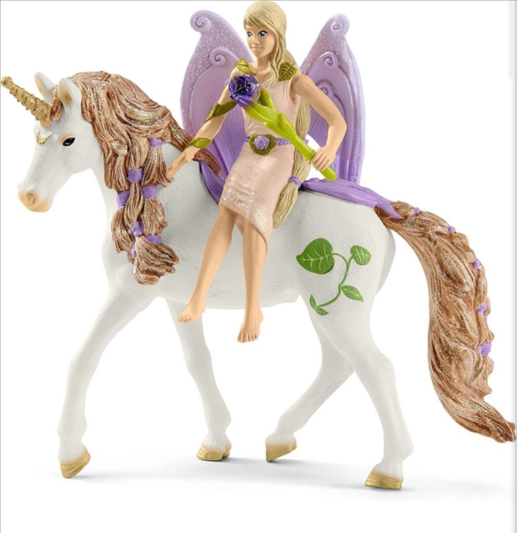 Schleich 유니콘 호수 및 마구간이 있는 꽃집 이미지