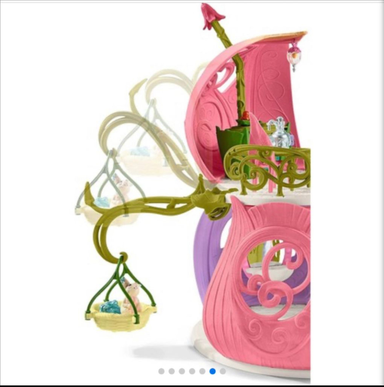 Schleich 유니콘 호수 및 마구간이 있는 꽃집 이미지