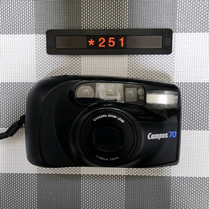 교세라 캠퍼스 70 필름카메라 블랙바디